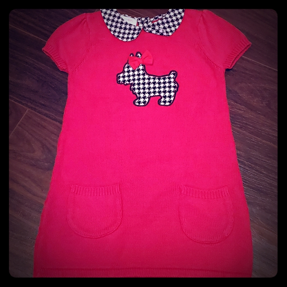 Yorkie Sweater Dress
